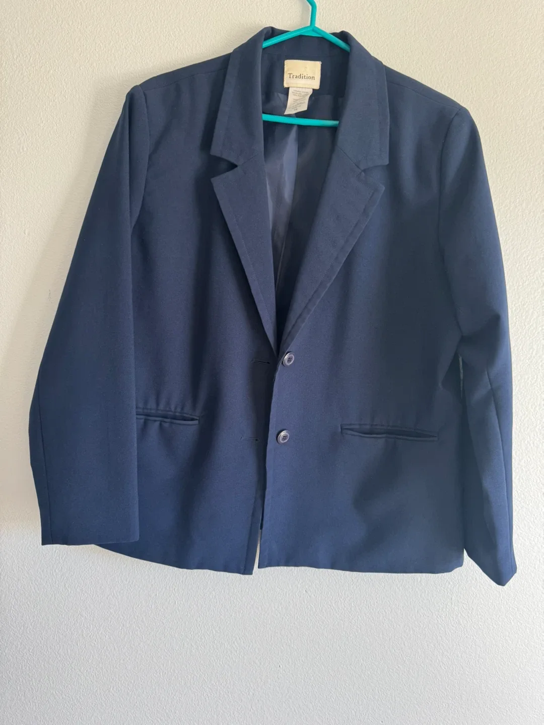 Tradition Navy Blue Blazer - Size 18