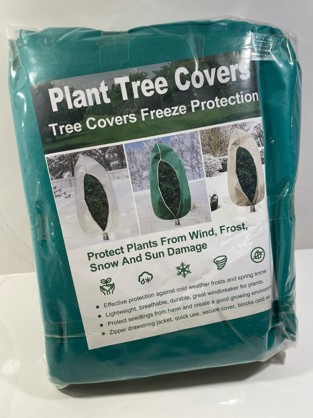 Tree Covers - Freeze / Wind Protection 6.5 x 8 Ft, New