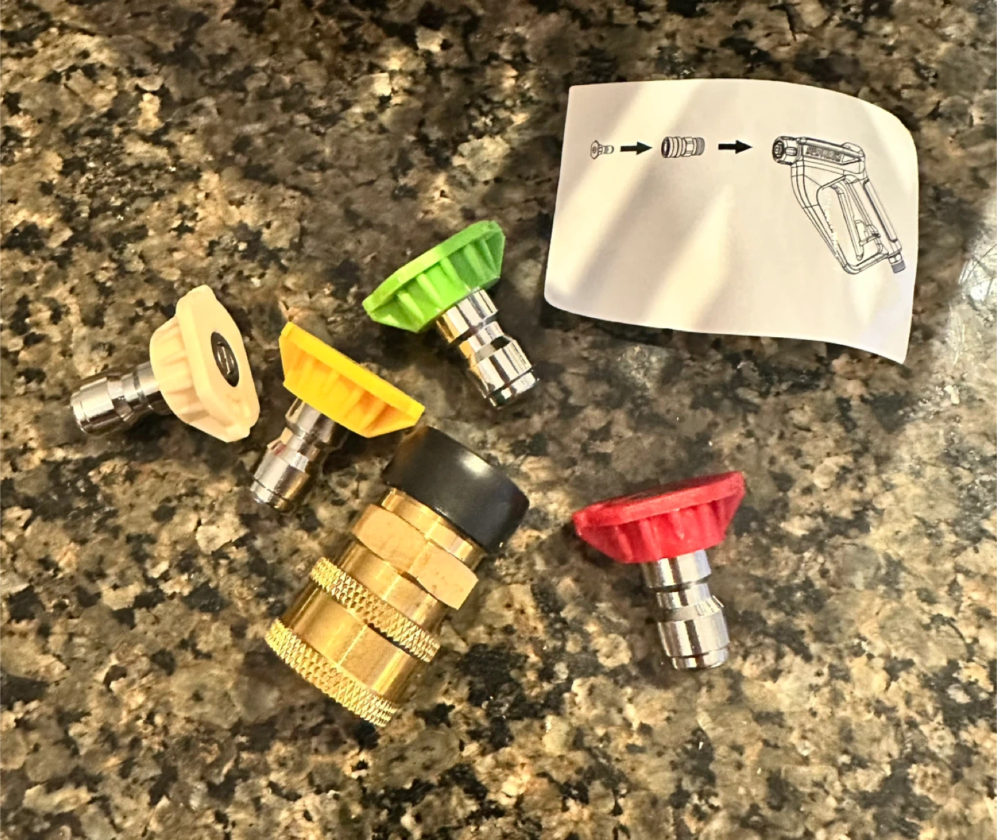 Pressure Washer Accessories Nozzle Tips