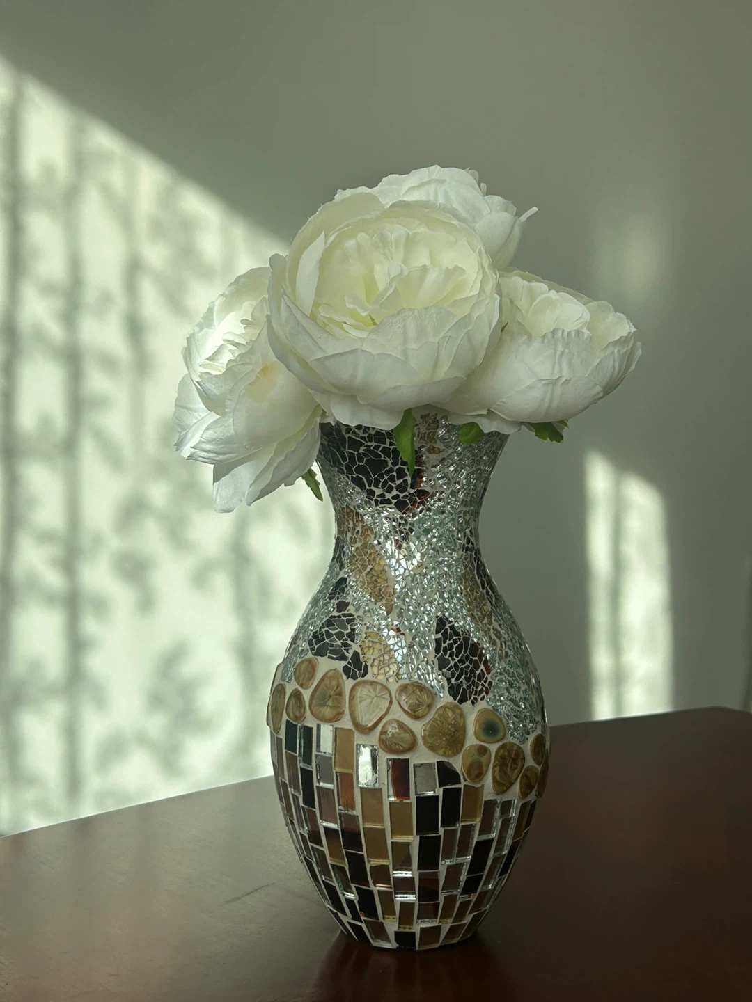 Beautiful Mosaic Glass Vase - photo 3