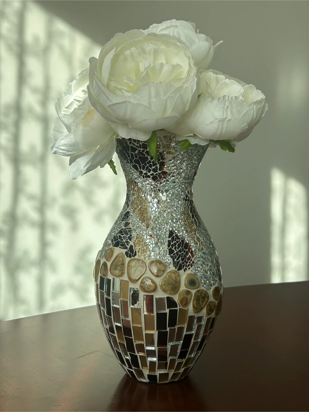 Beautiful Mosaic Glass Vase