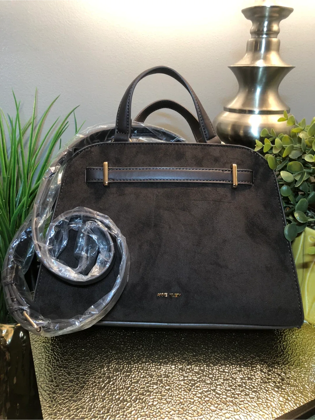 Anne Klein Espresso Handbag - New with Tags image indicator(4)