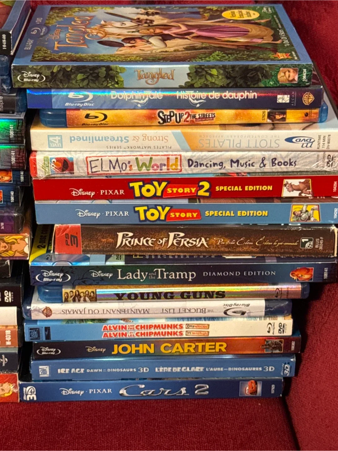 DVDs and blu-ray $10 each new and used image indicator(2)