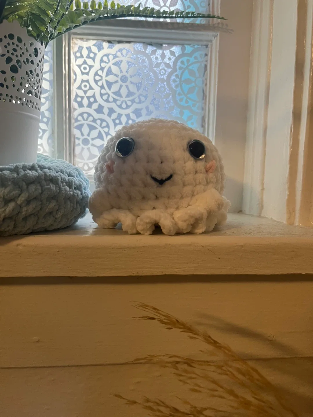 Crocheted little ghost 👻- Handmade image indicator(2)