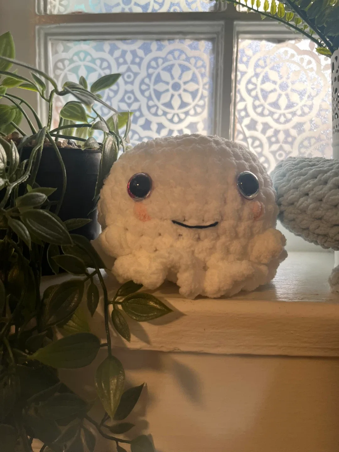 Crocheted little ghost 👻- Handmade