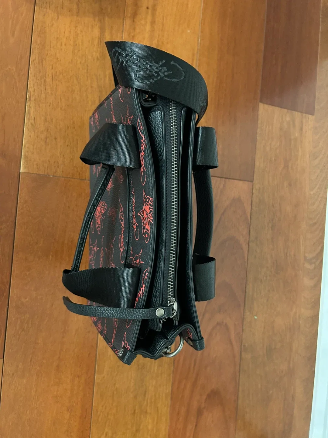 Ed Hardy Black/Red Tote Bag - New! image indicator(3)