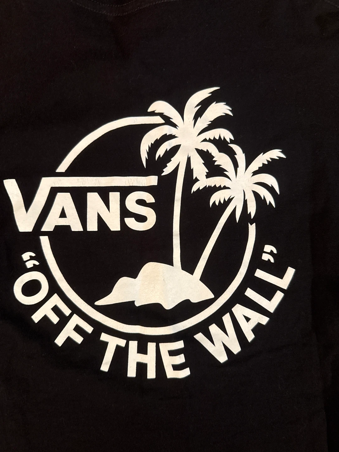 Vans "Off The Wall" Black Long Sleeve - Small - photo 5