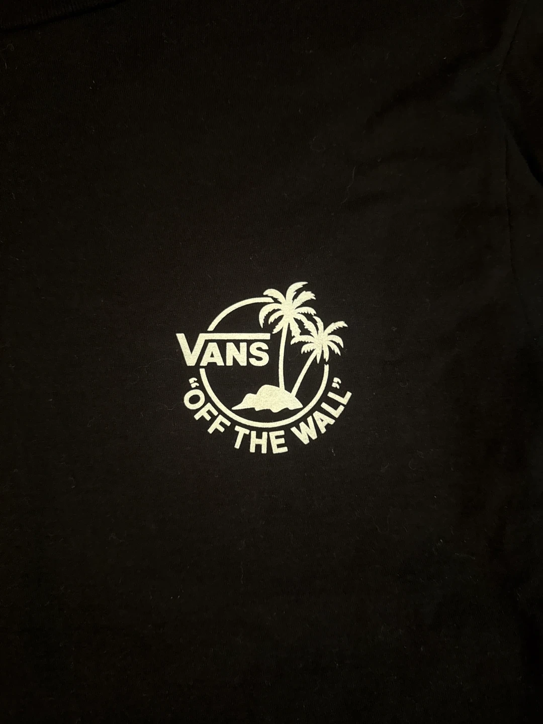 Vans "Off The Wall" Black Long Sleeve - Small - photo 2