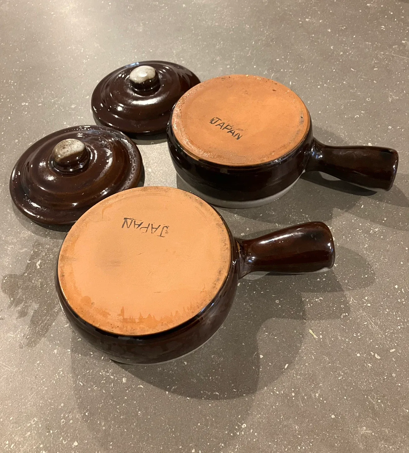 Made in Japan- French Onion Soup Ceramic Crock image indicator(4)