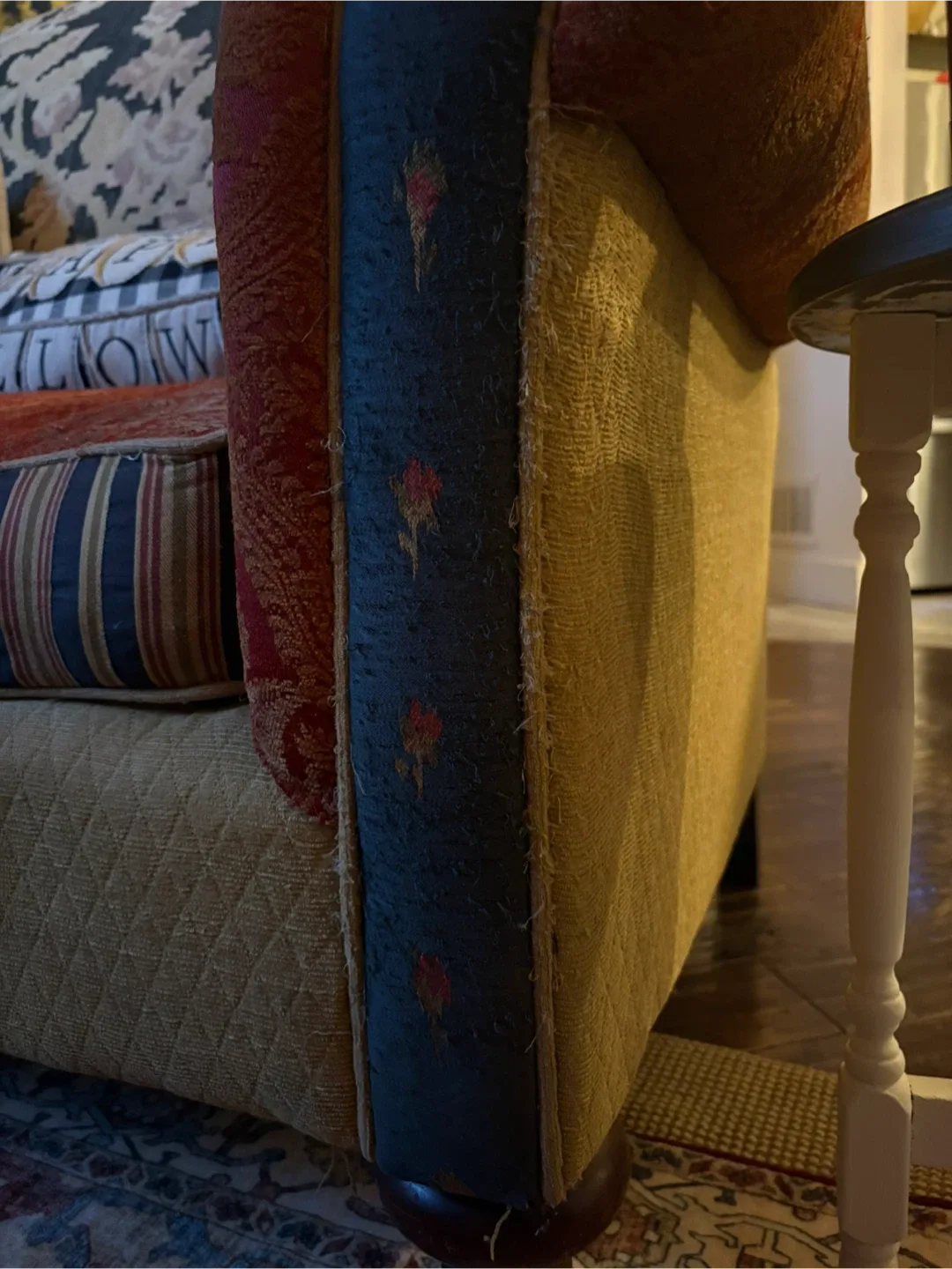 Custom antique collectors Loveseat Sofa (read description) image indicator(7)