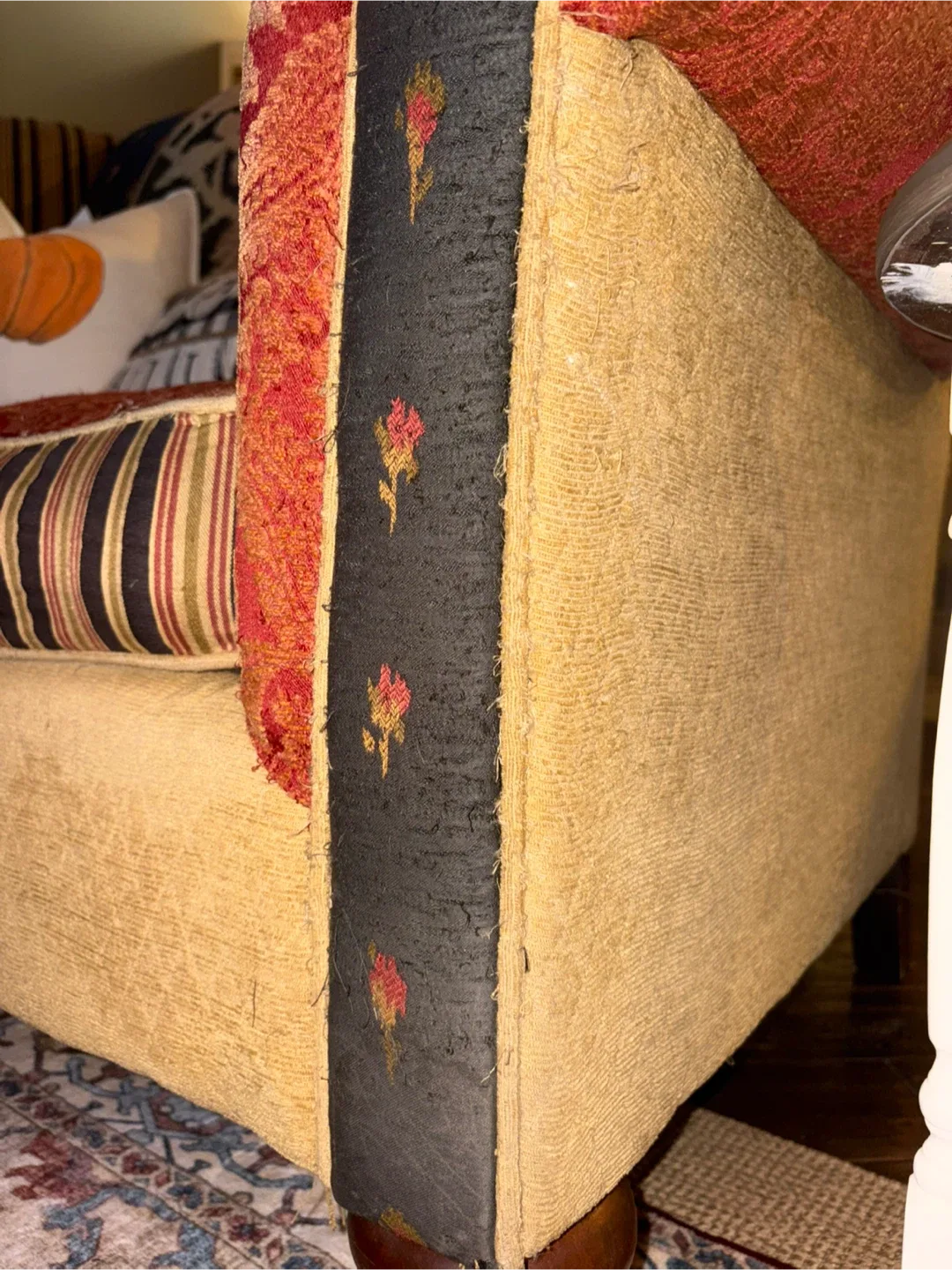 Custom antique collectors Loveseat Sofa (read description) image indicator(8)