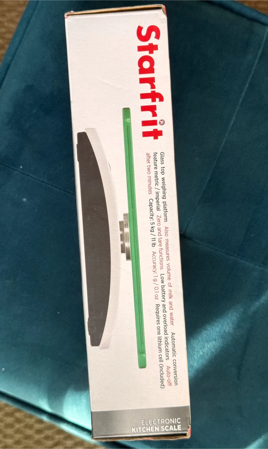 New Starfrit Digital Kitchen Scale - 5 kg - $15 image indicator(3)