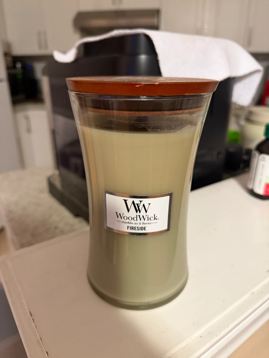 WoodWick Fireside Candle