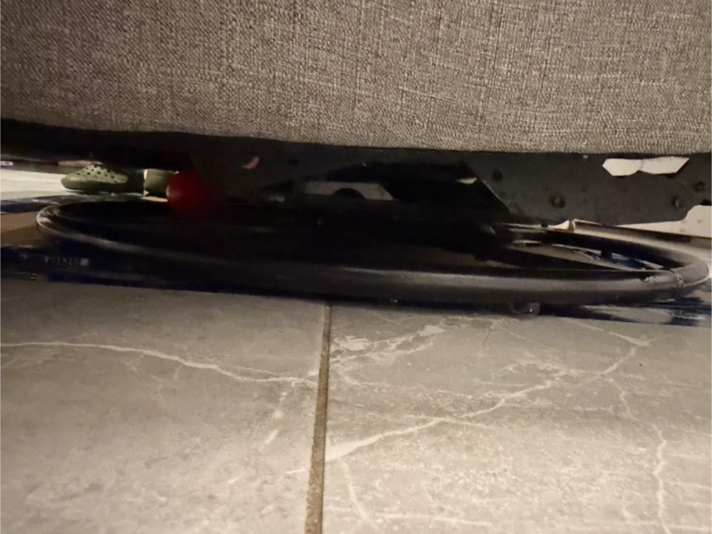 Grey Recliner Chair - Great Condition image indicator(6)