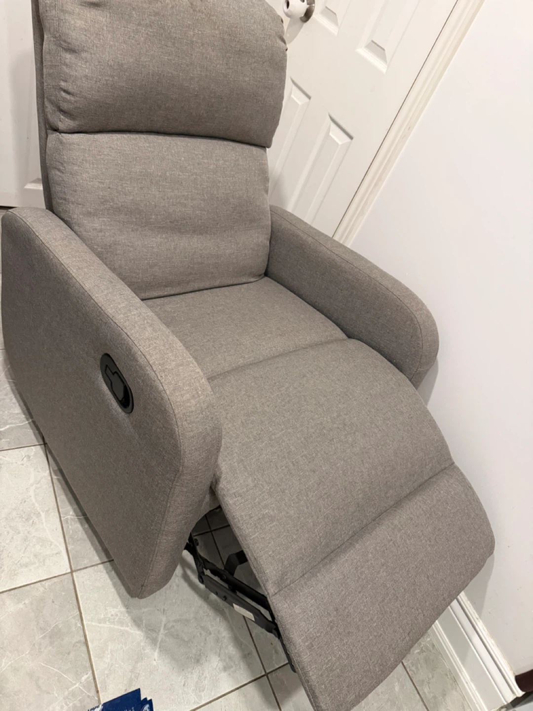 Grey Recliner Chair - Great Condition