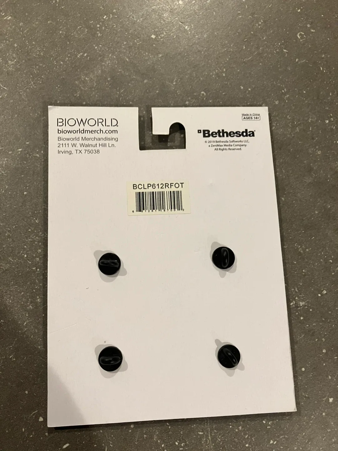 Fallout Enamel Pin Set Bioworld Merch image indicator(3)