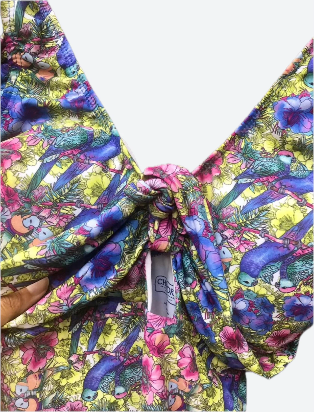 Floral Print Swimsuit - Size M - photo 2