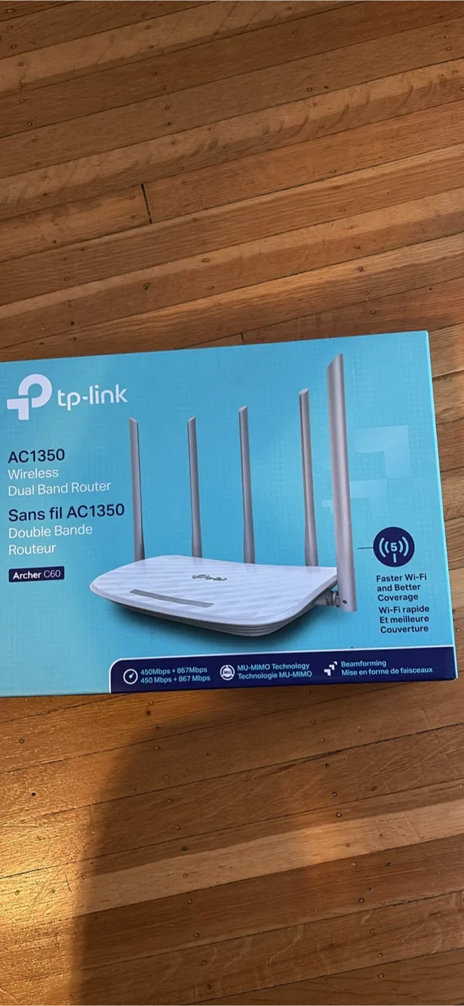 TP-Link Archer C60 AC1350 Wireless Dual Band Router