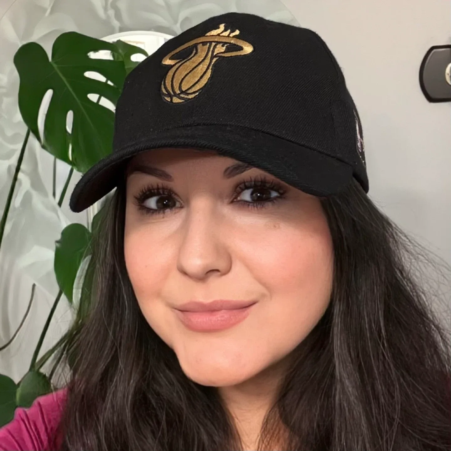 Miami Heat NBA Black Gold Snapback Hat Cap Miller Genuine Draft thumbnail