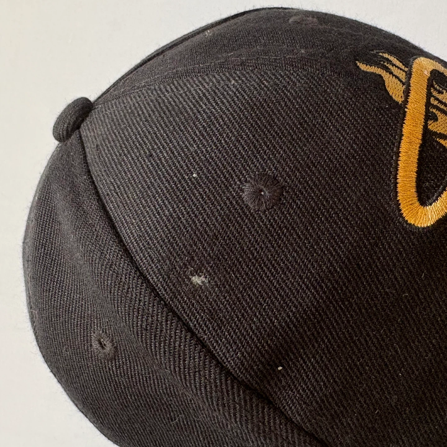 Miami Heat NBA Black Gold Snapback Hat Cap Miller Genuine Draft - photo 4