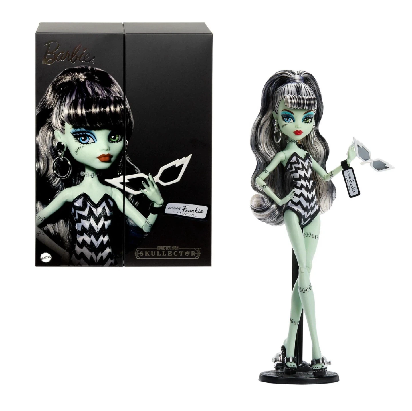 Monster High x Barbie Frankie Stein Doll (New) - photo 2