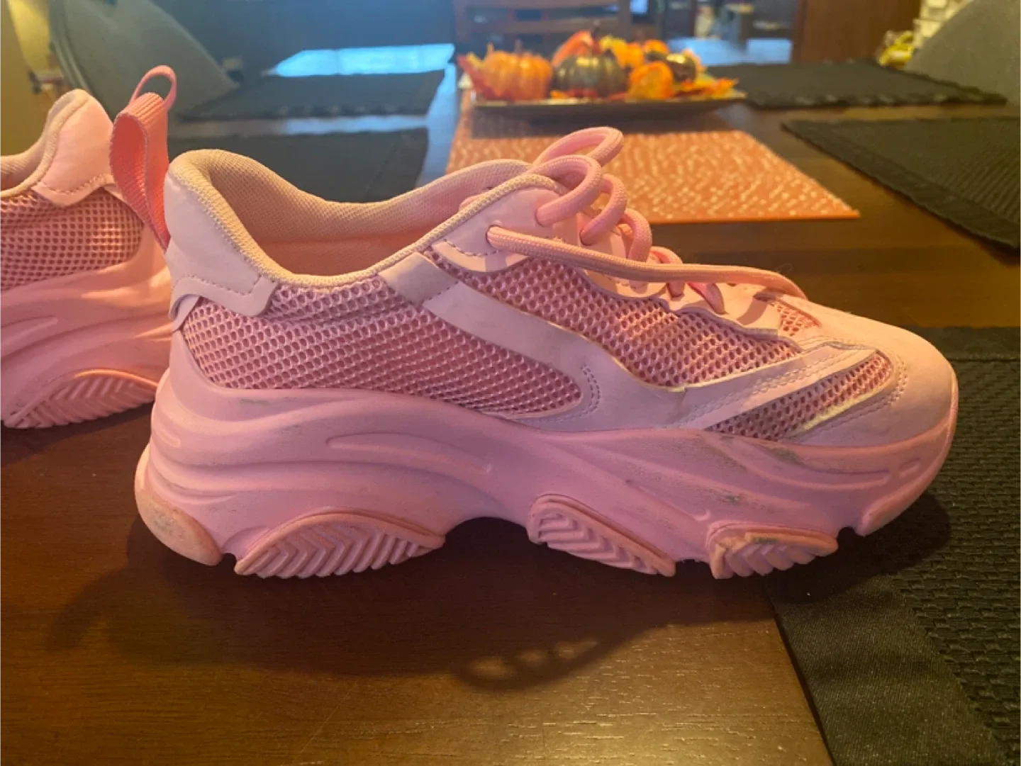 Steve Madden Pink Chunky Sneakers image indicator(3)