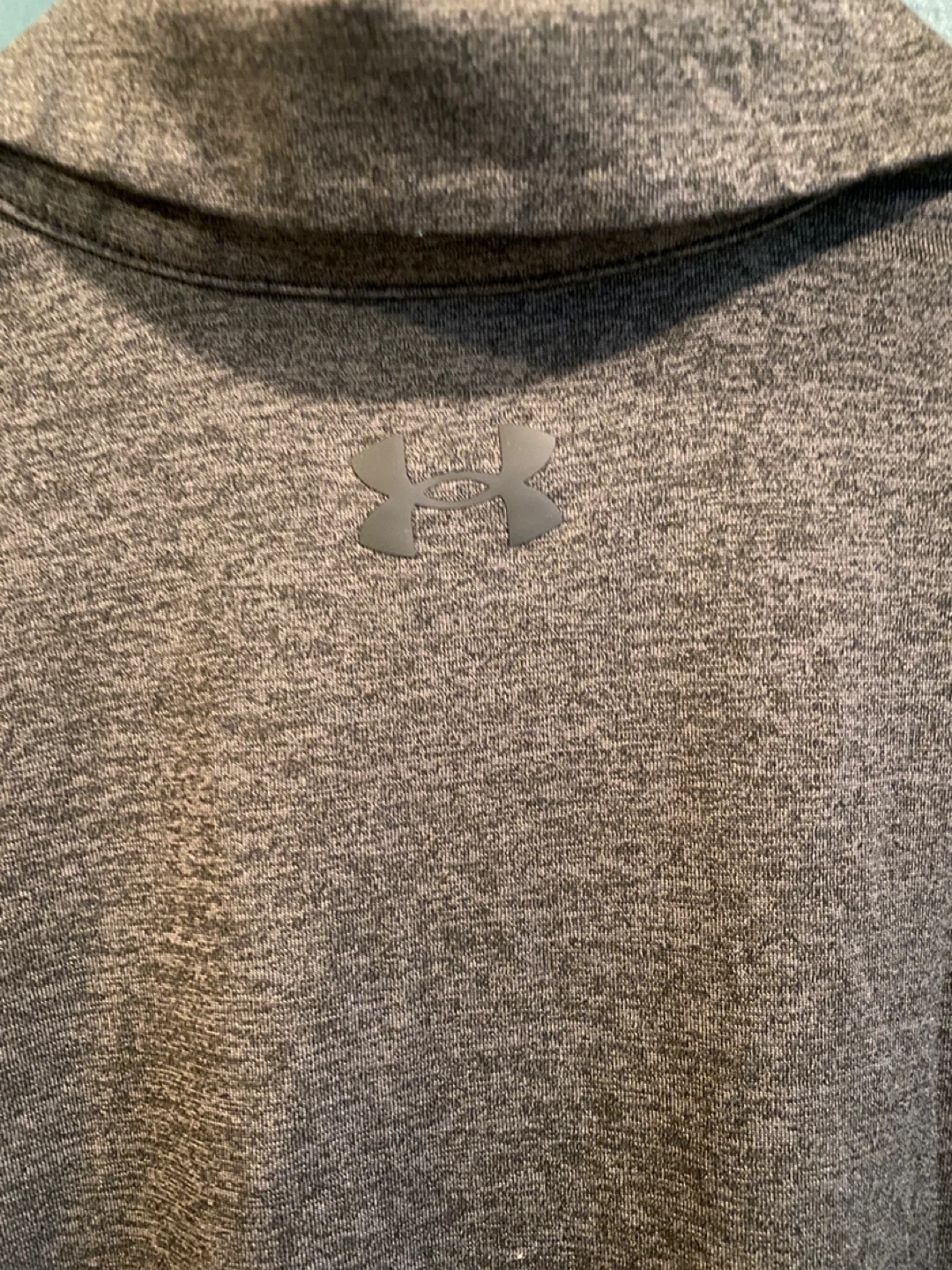 Heater Grey Under Armour Playoff Polo - Size M - photo 3