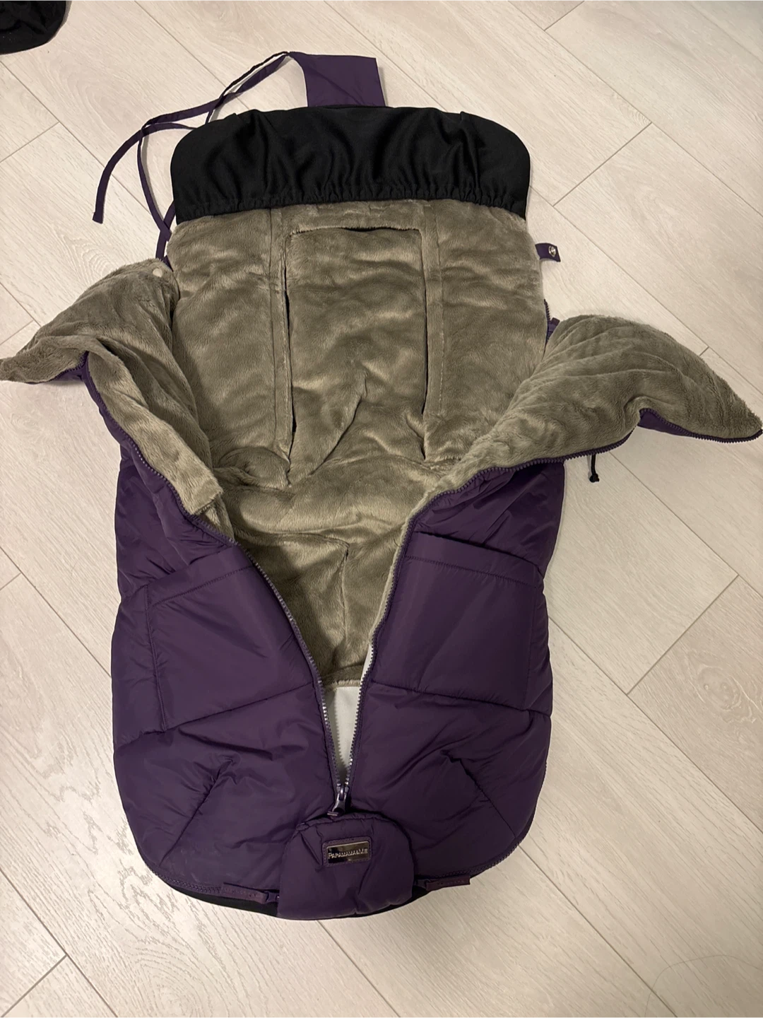 Kaiser Naturfell Baby Sleeping Bag - Purple - photo 2