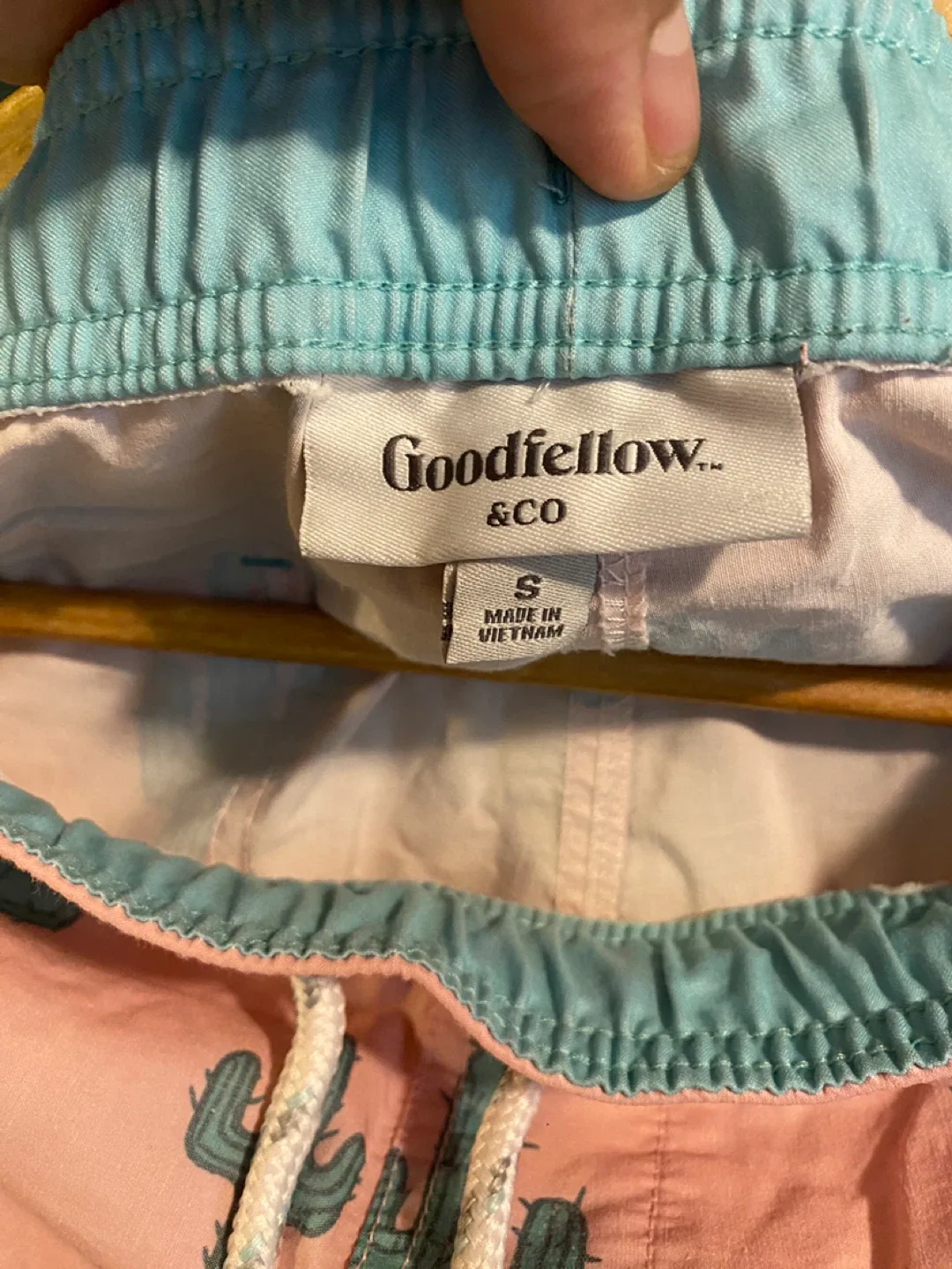 Goodfellow & Co. Cactus Print Swim Shorts - Size S image indicator(3)