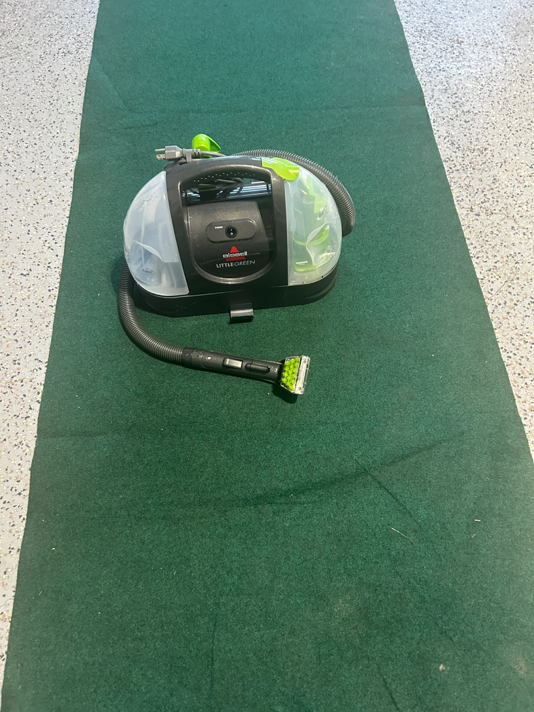 Bissell Little Green Portable Carpet Cleaner - photo 2