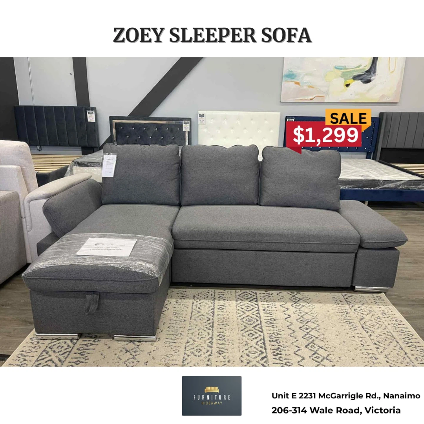 🔥In-Store Only, Exclusive Deal! Starts at $849 Sleeper Sofa! - photo 5