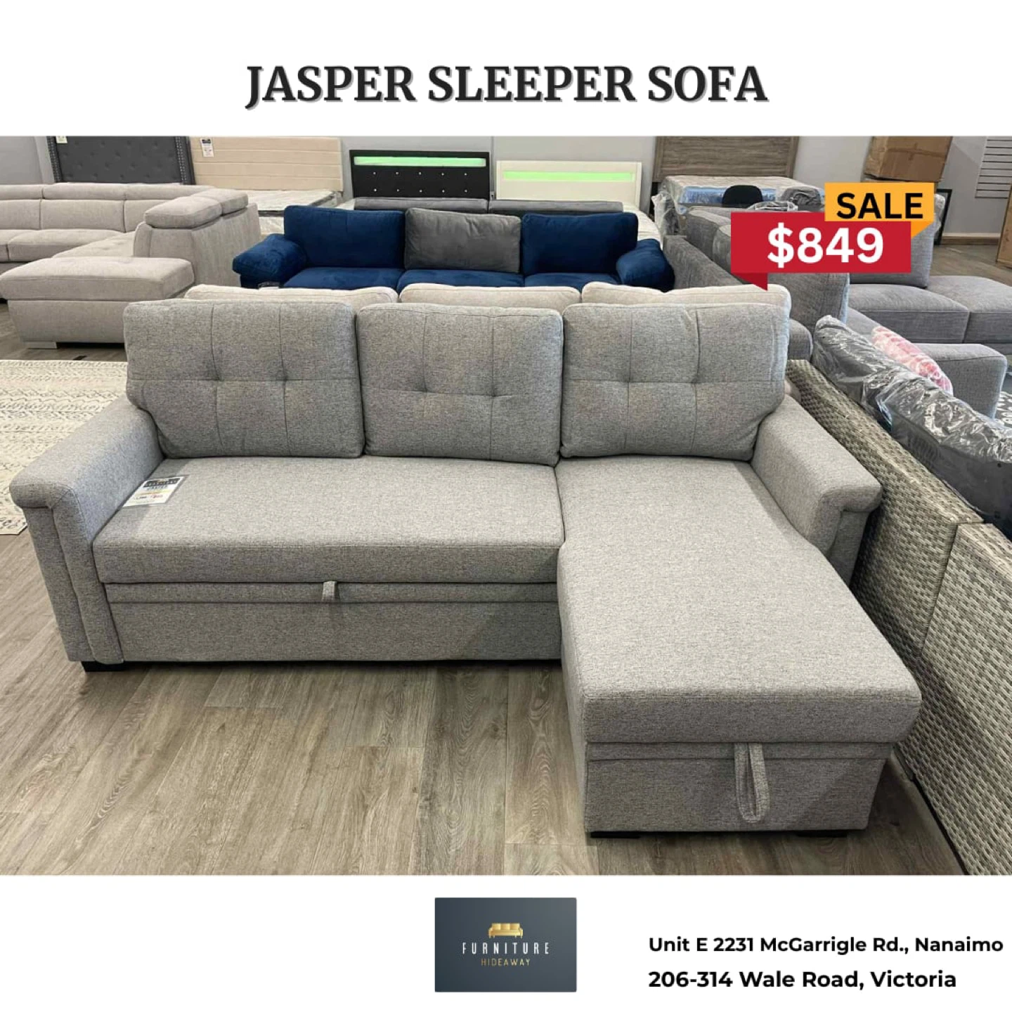 🔥In-Store Only, Exclusive Deal! Starts at $849 Sleeper Sofa! - photo 2