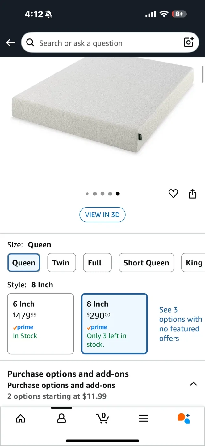 Zinus 8 Inch Ultima Queen Mattress image indicator(4)