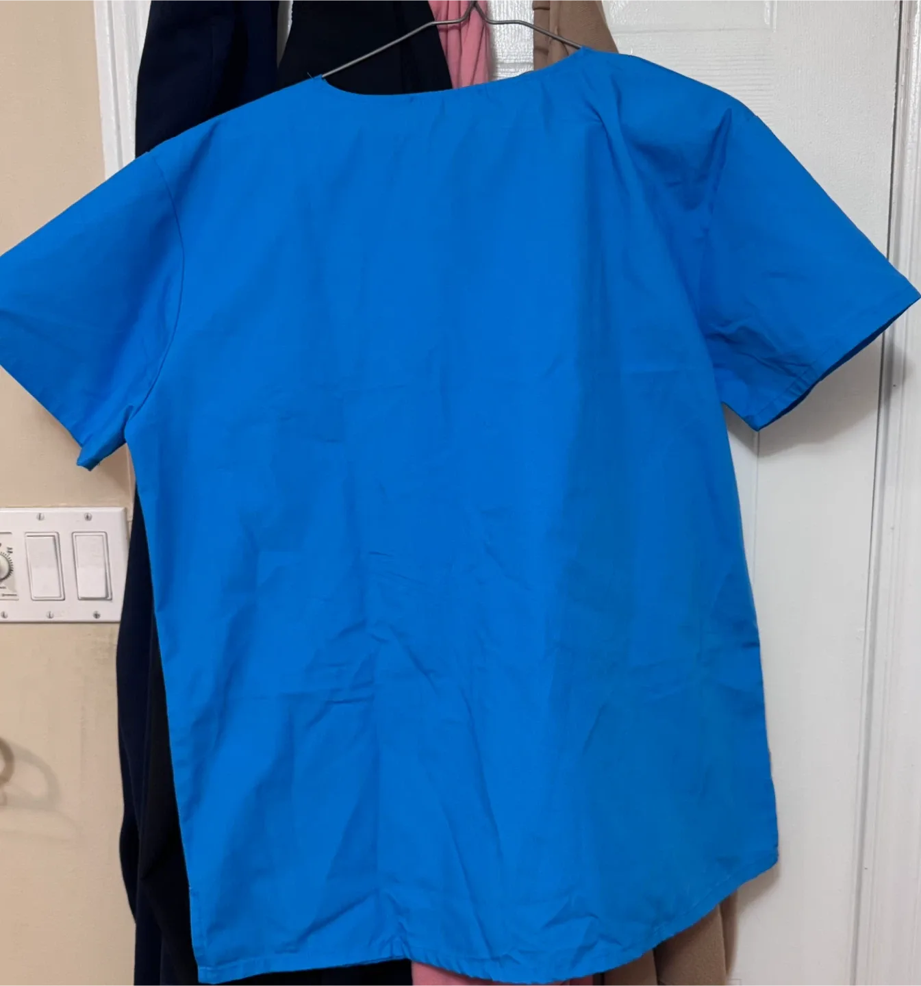 Shop Trazak Blue Scrub Top #cleanout image indicator(2)