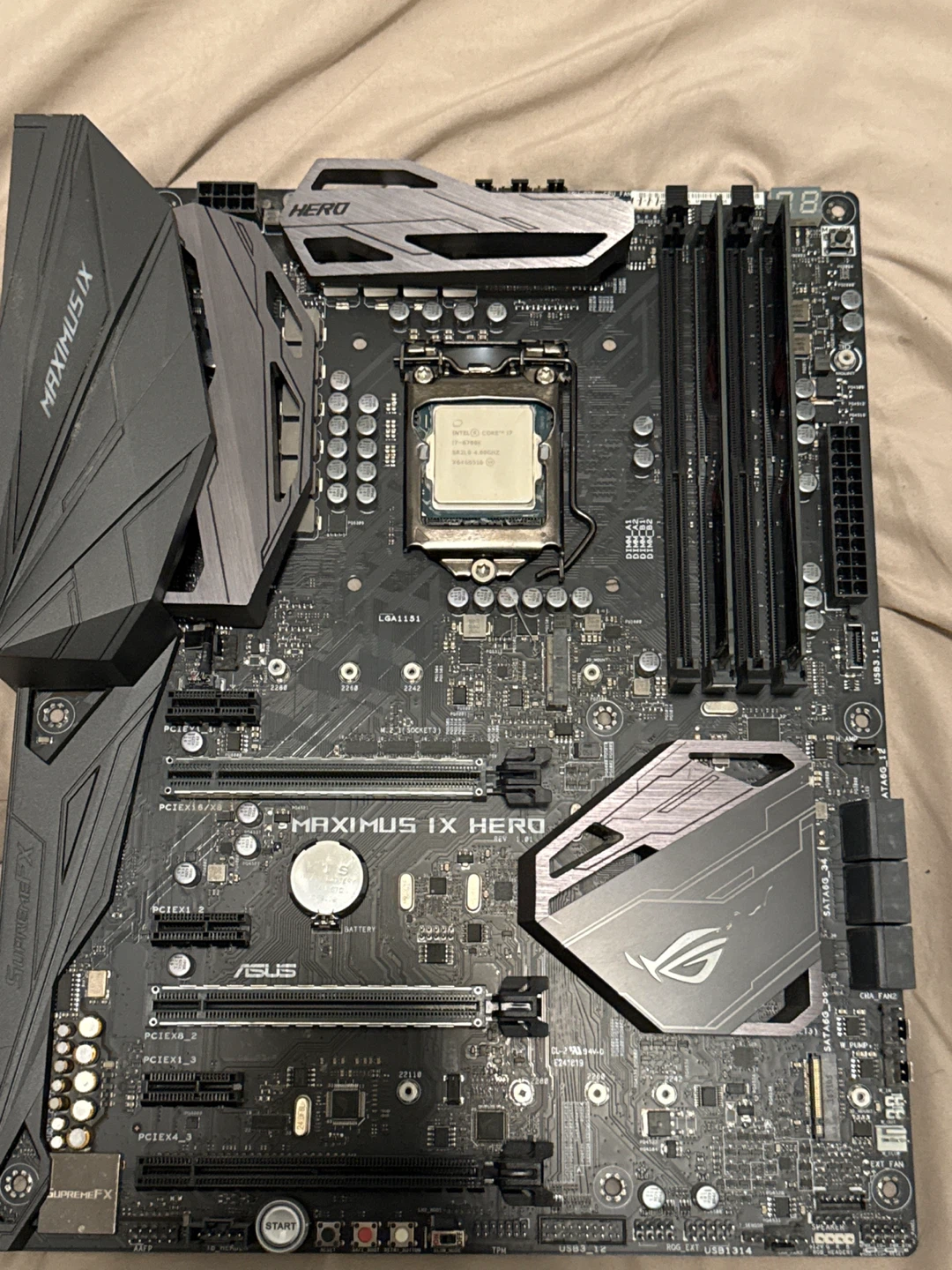 Motherboard and CPU bundle