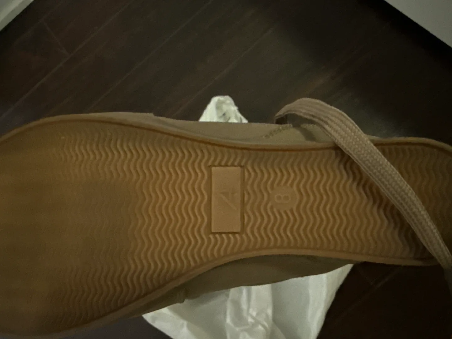 Taupe Wedge Heel Boots - Size 8 image indicator(4)