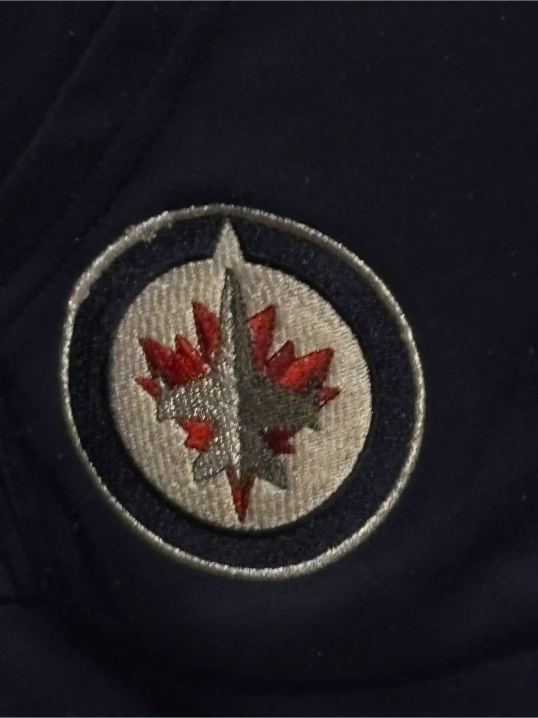 Winnipeg Jets NHL Hoodie with embroidered logos (men’s large) image indicator(2)