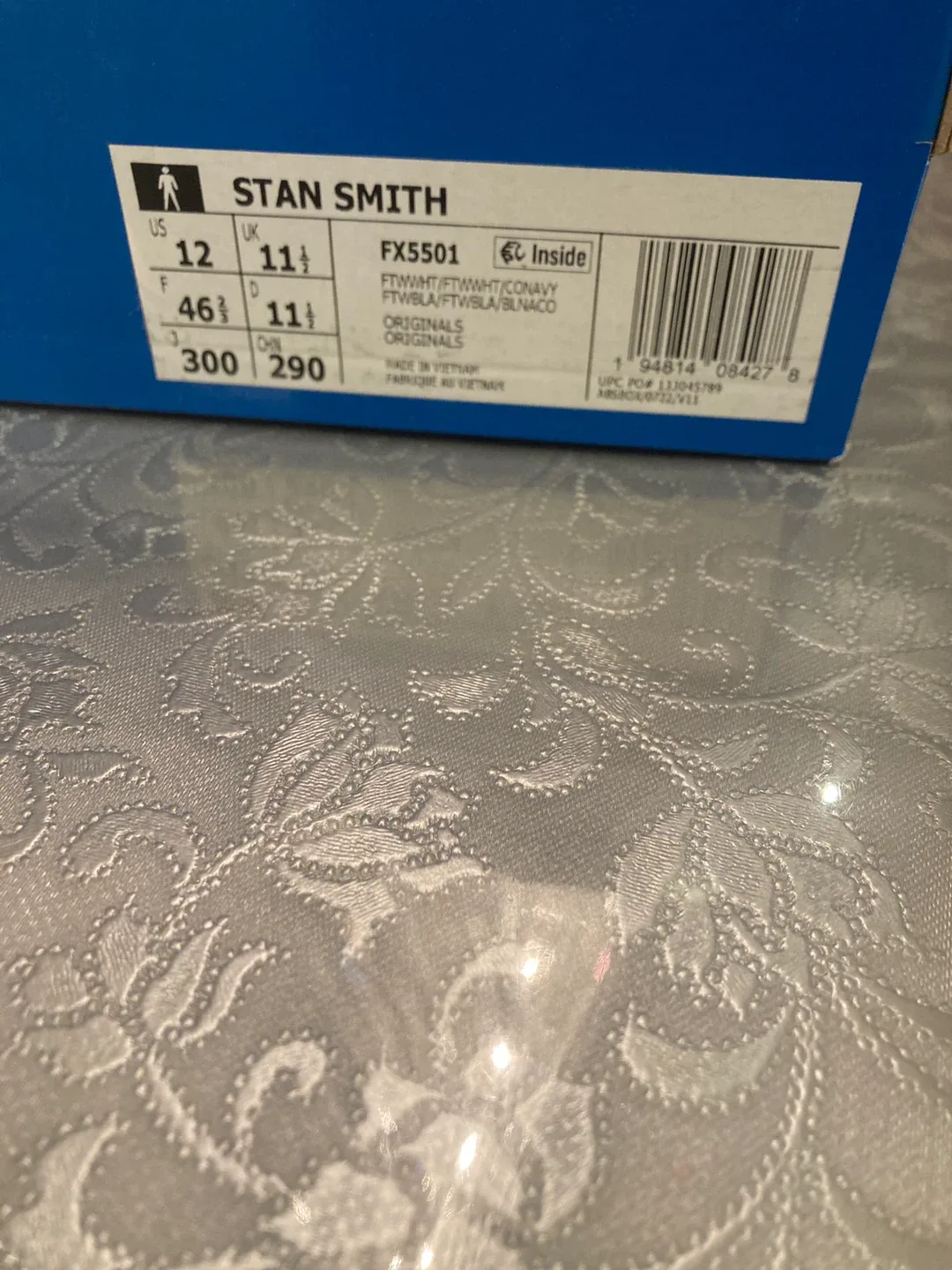 New Adidas Stan Smith White Shoes - US 12 image indicator(3)