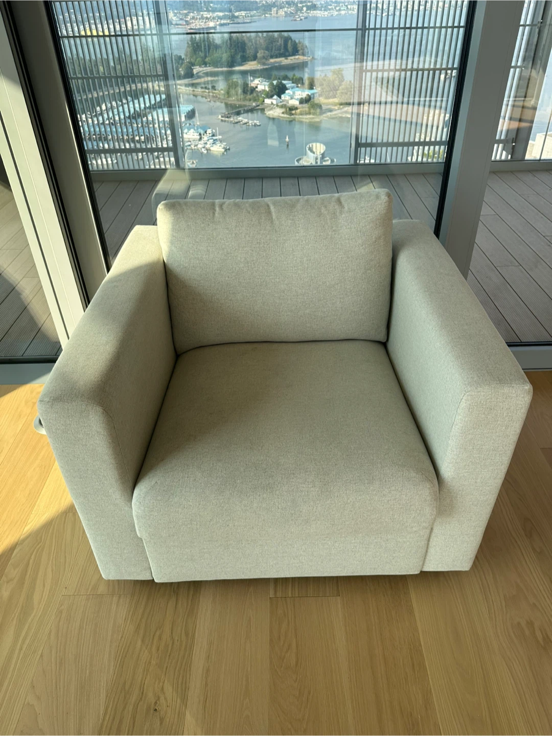 Beige Armchair
