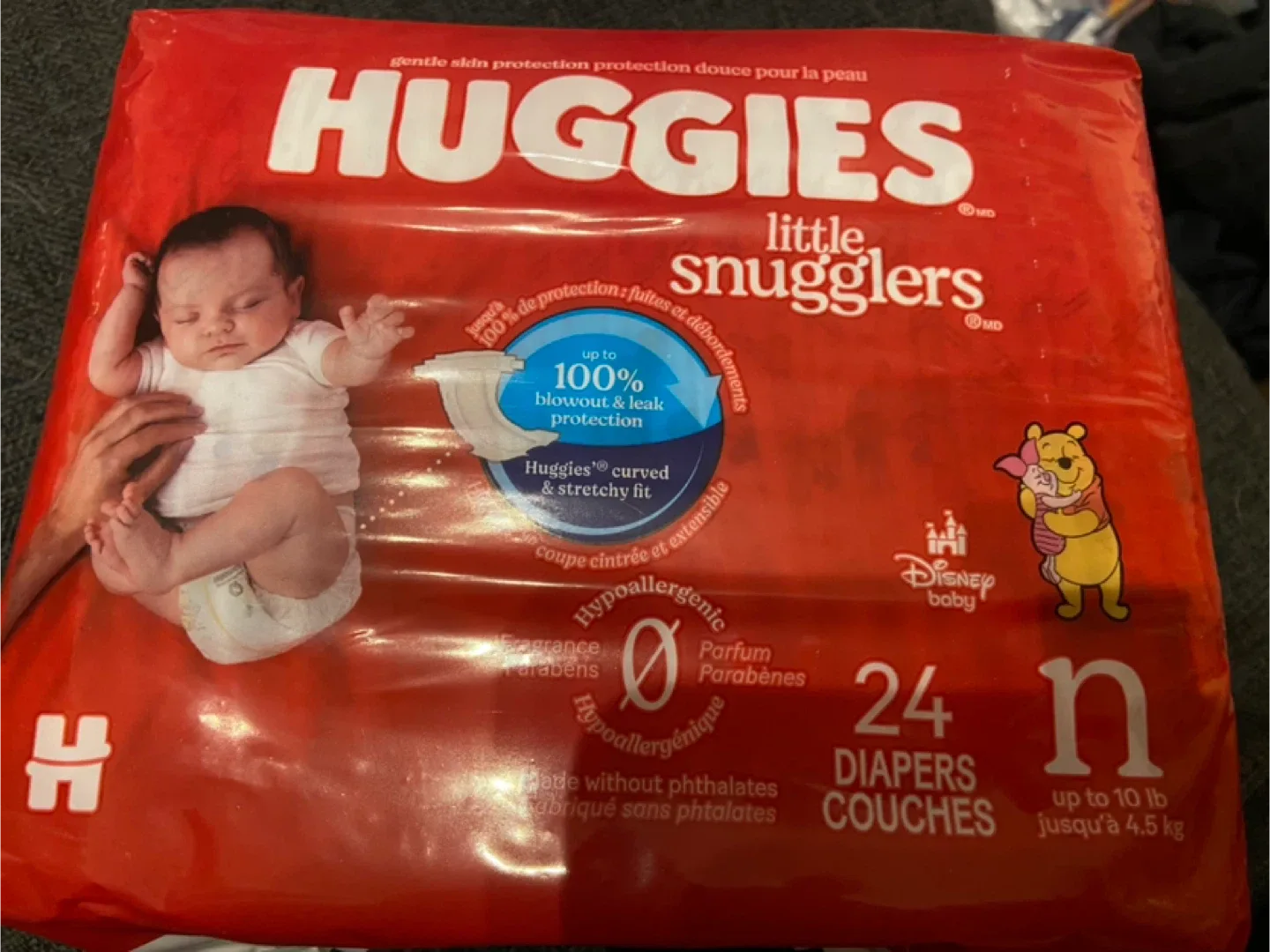 Huggies Little Snugglers Diapers, Size 1, 20 Count image indicator(2)