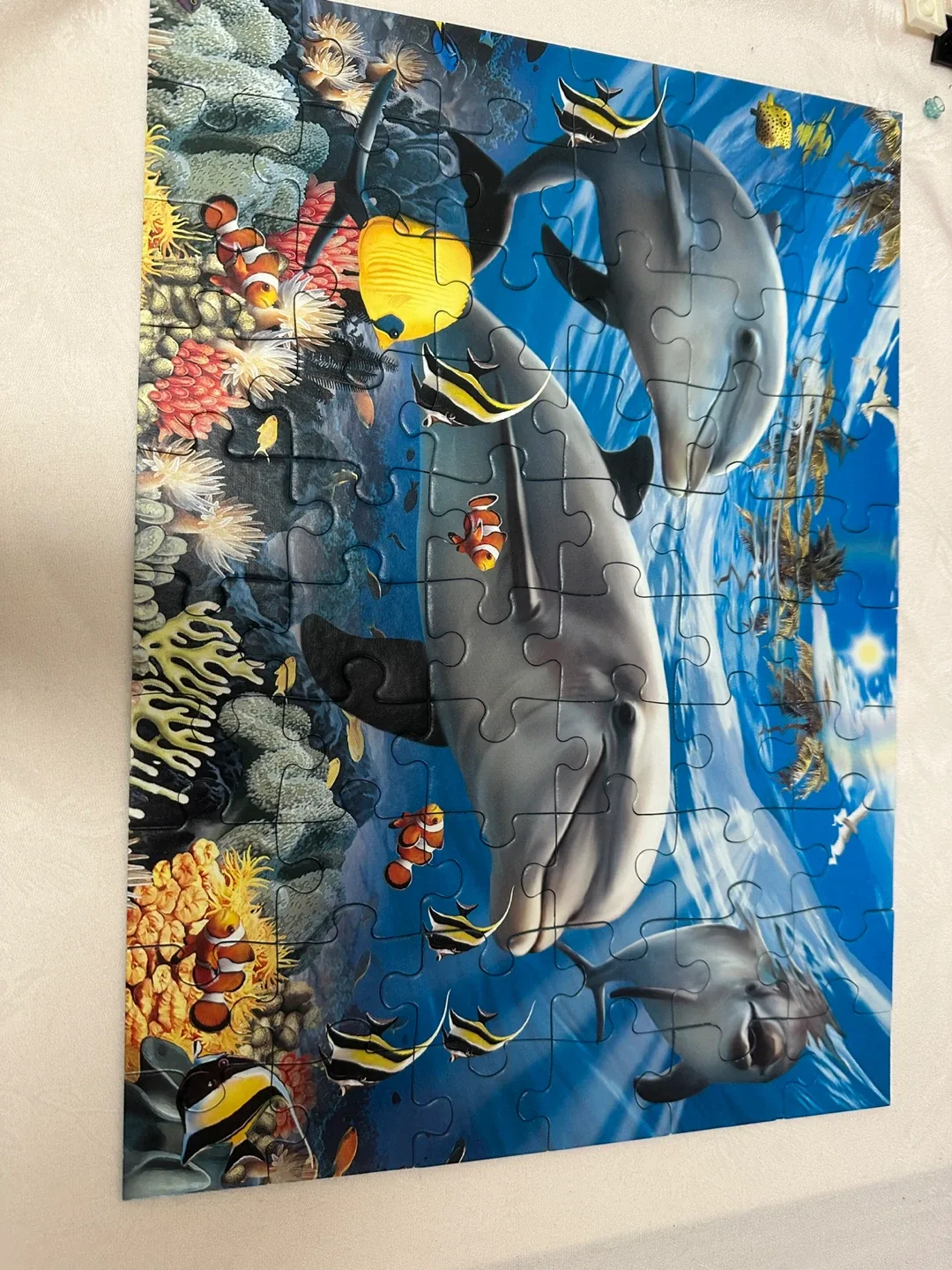 Ravensburger 60-Piece Dolphin Puzzle image indicator(2)