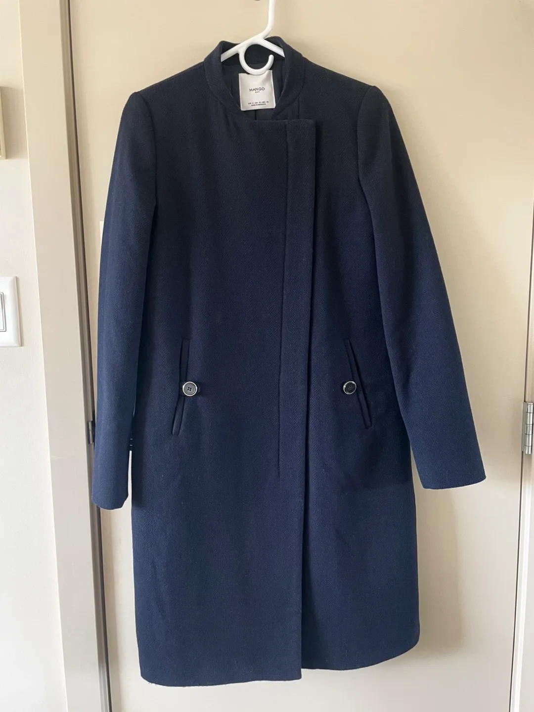 Mango Suit Navy Coat - XS