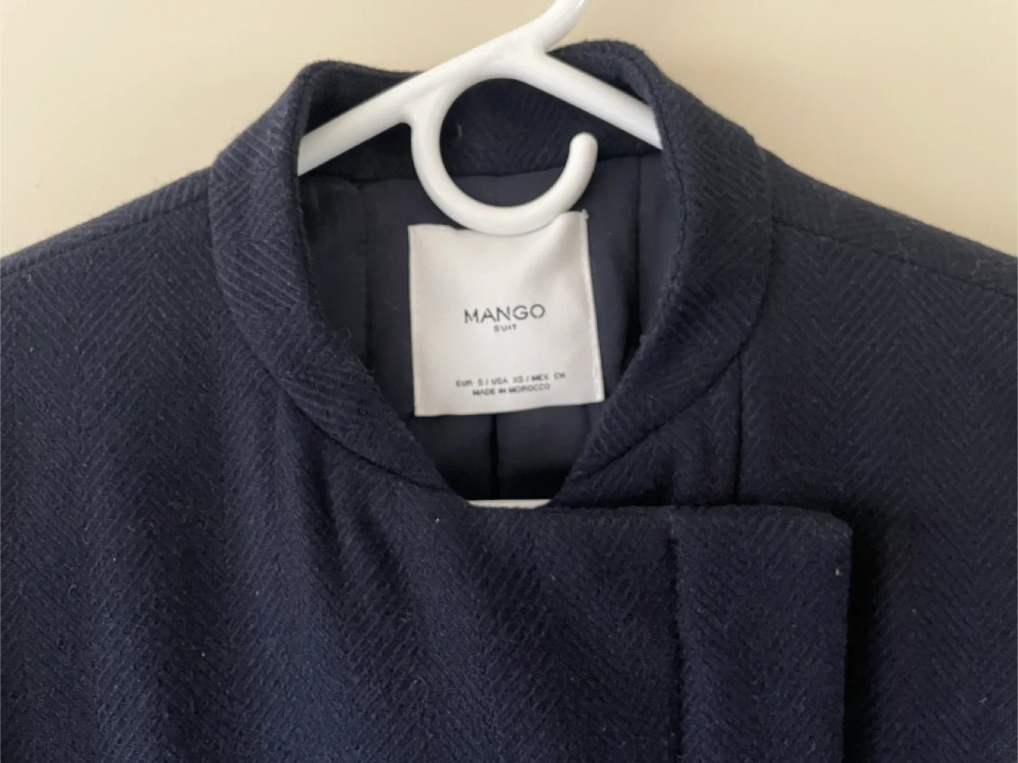 Mango Suit Navy Coat - XS image indicator(2)