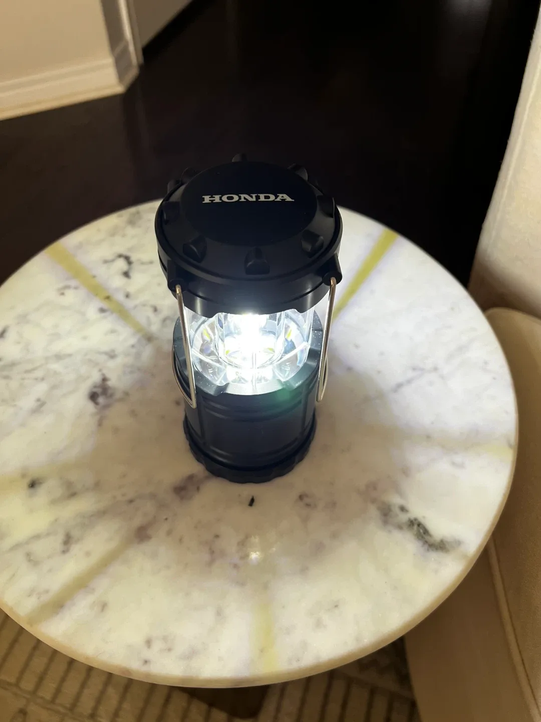 Honda Collapsible LED Camping Lantern - Black image indicator(2)