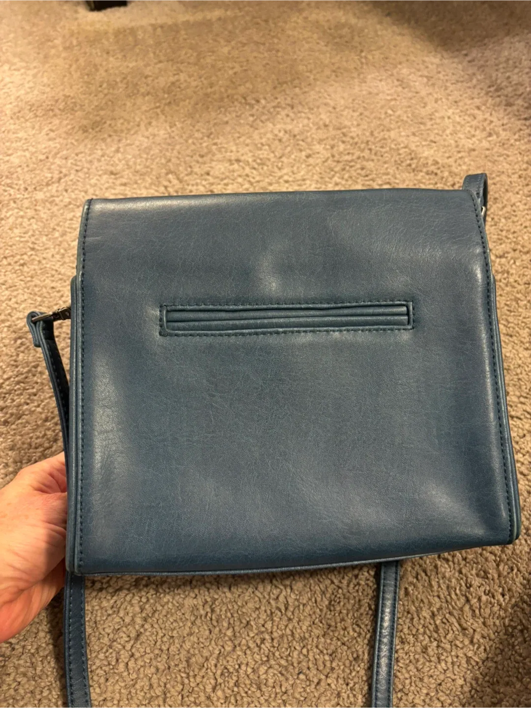 Matt & Nat Blue Crossbody Bag image indicator(3)