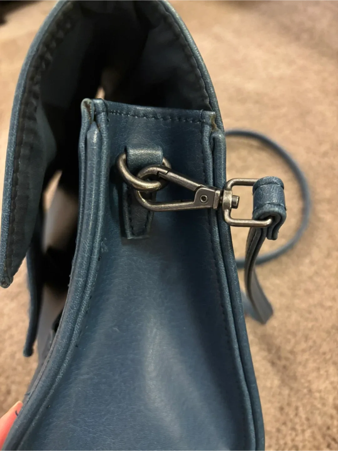 Matt & Nat Blue Crossbody Bag image indicator(2)