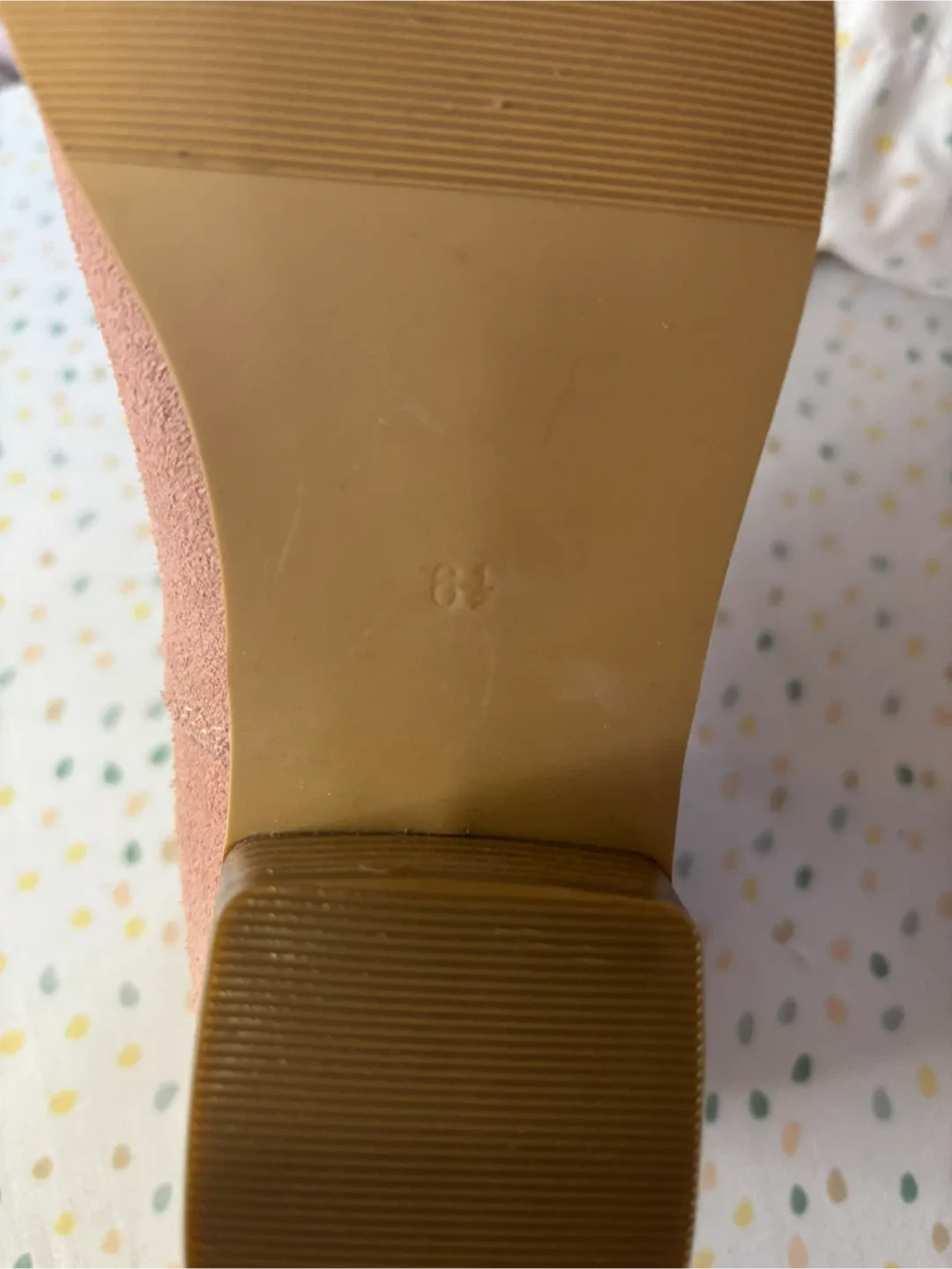 Pink Suede Ankle Boots - Size 6.5 image indicator(5)