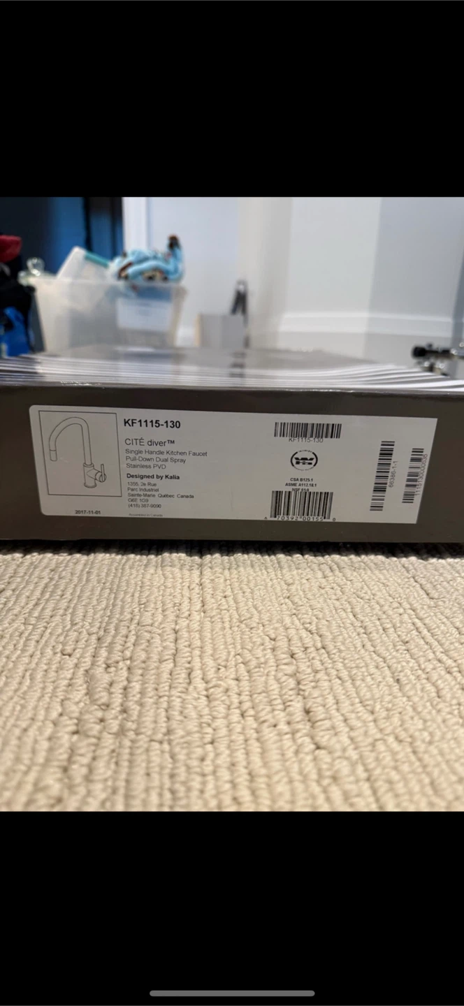 Kalia LUTE Diverter Kitchen Faucet - LIKE NEW