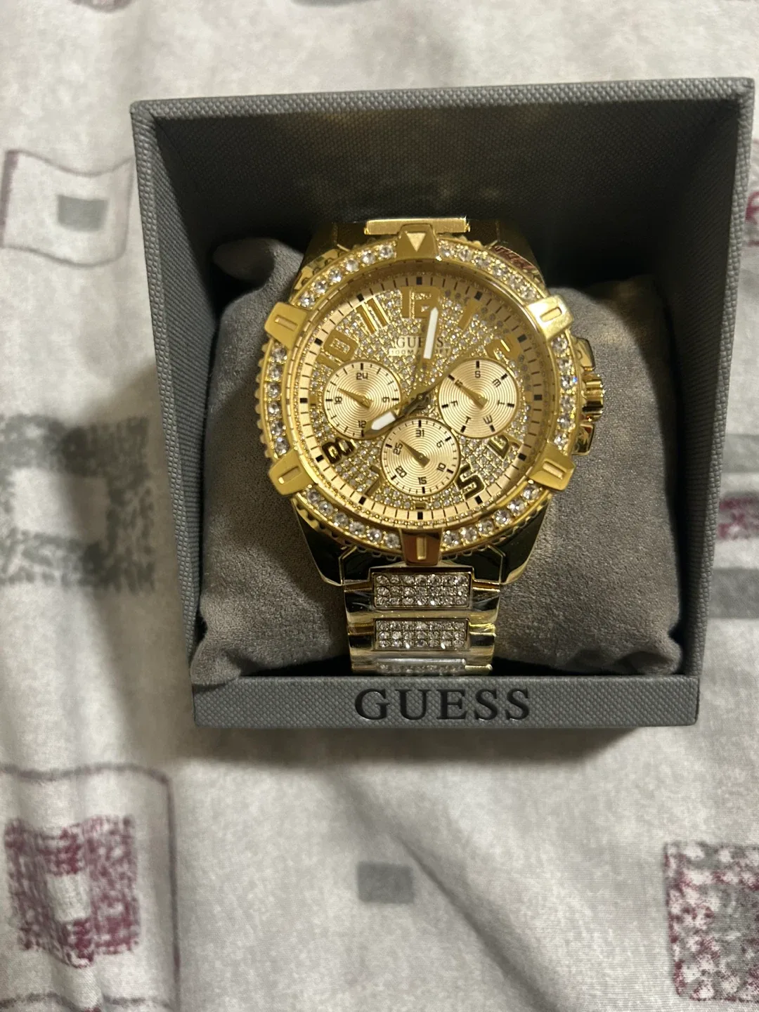 Guess - Gold Tone Multifunction Men’s Watch image indicator(2)