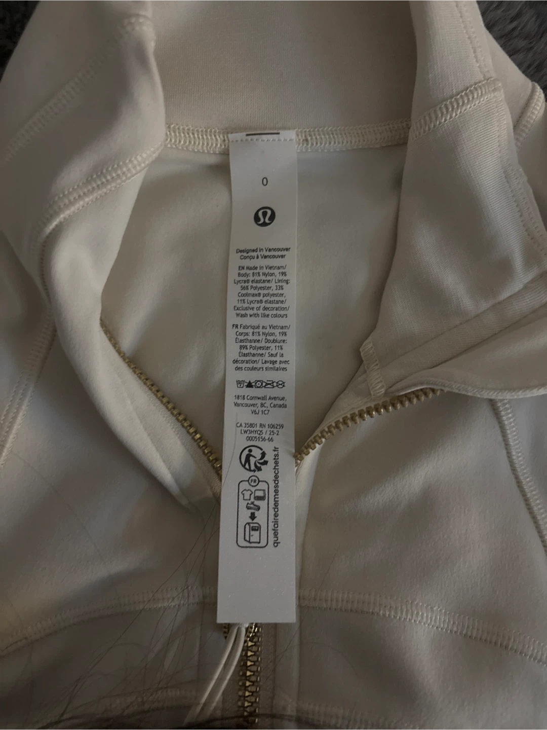 Lululemon Define Jacket Size 0 - photo 2